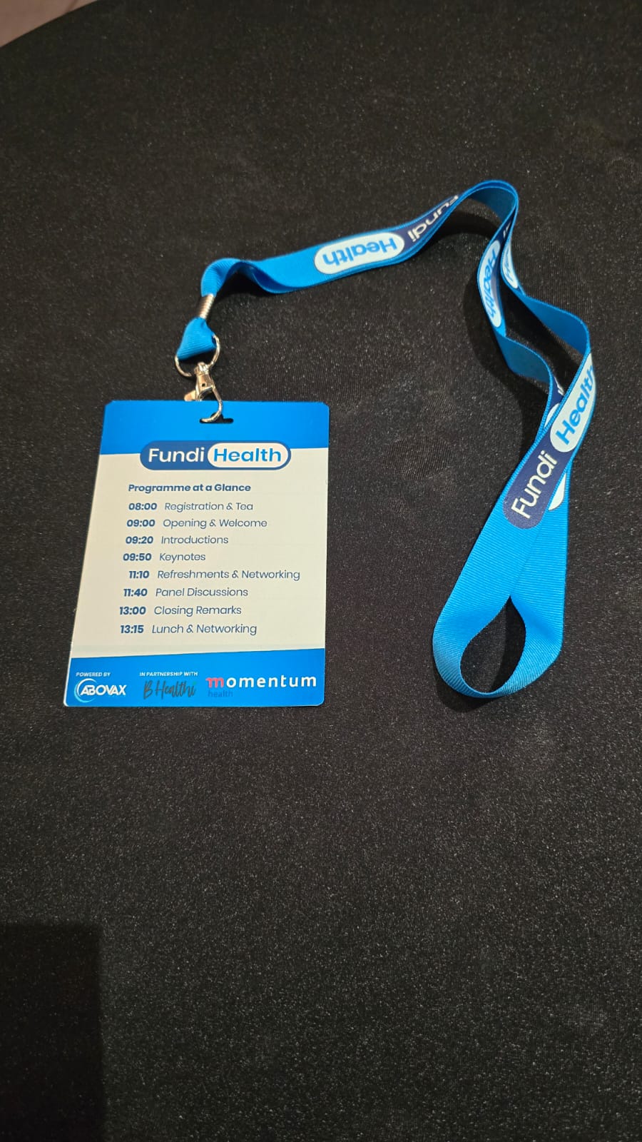 Fundi Health Launch 2025 onsite event registration image 1