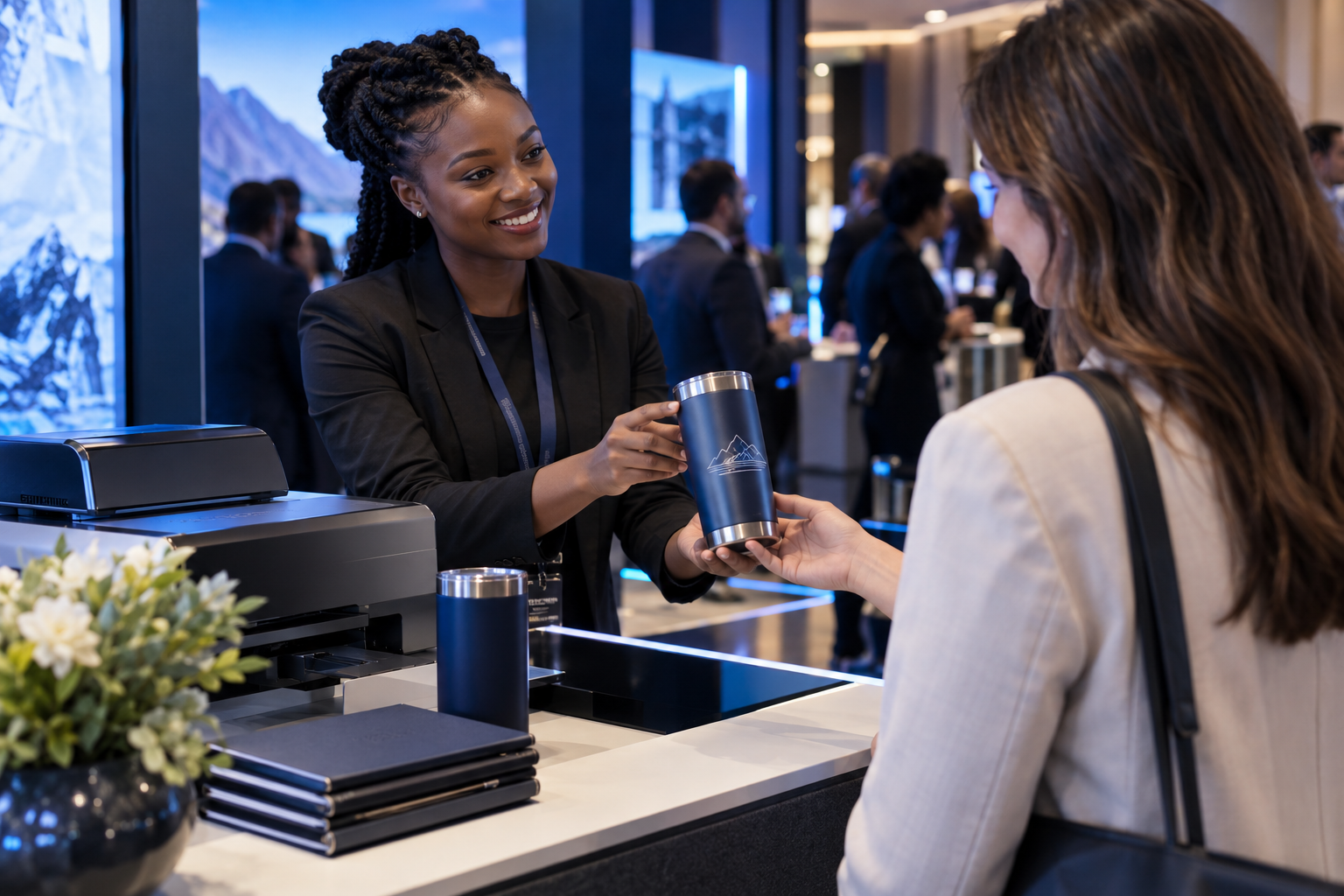 Turn a branded gift into something personal.